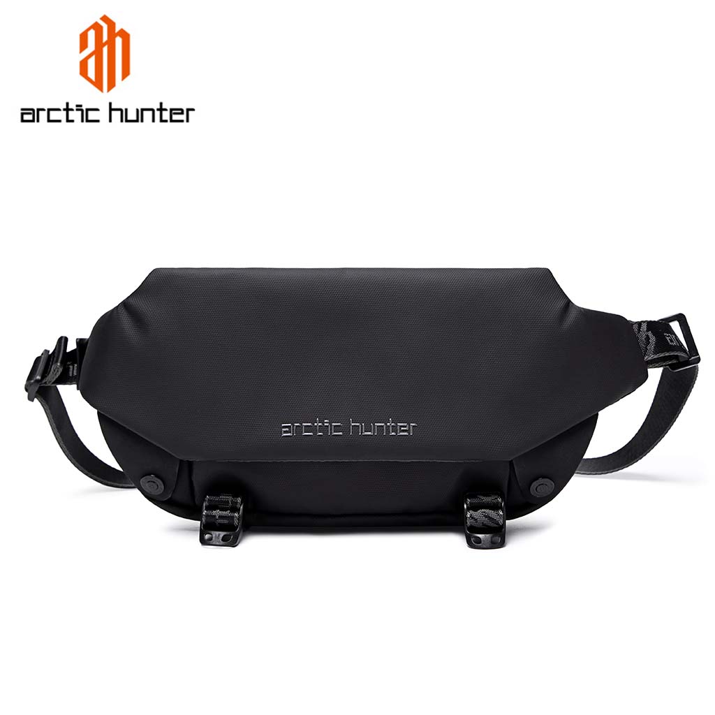 Arctic Hunter YB00029 Single Shoulder Crossbody Bag Black - ETCT